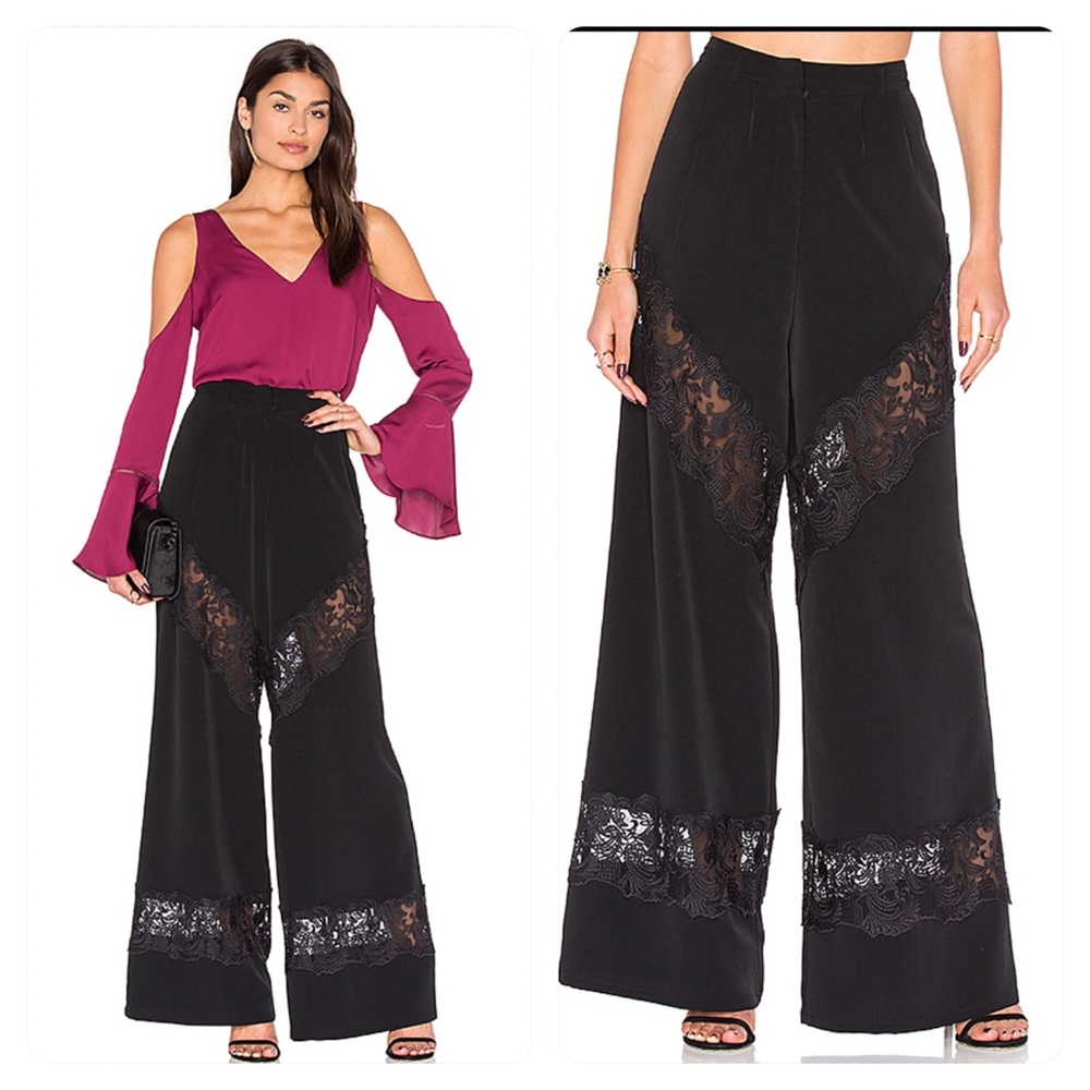 MAJORELLE Amanda Pant in Black